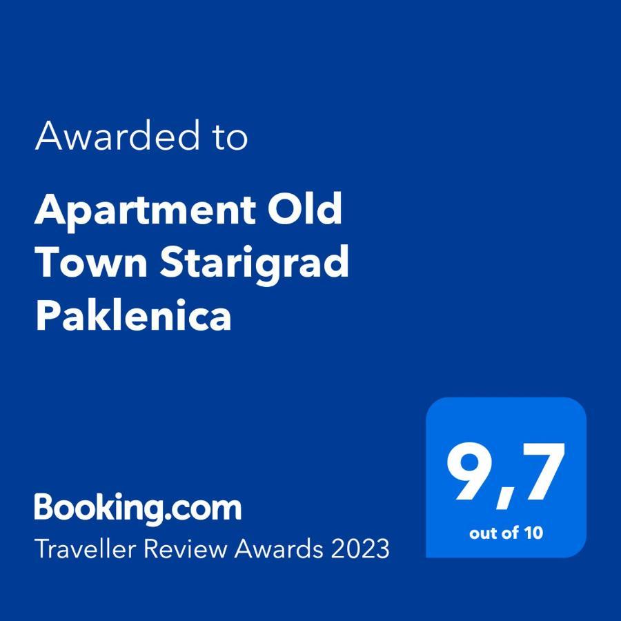 Old Town Paklenica Apartment Starigrad Paklenica Bagian luar foto