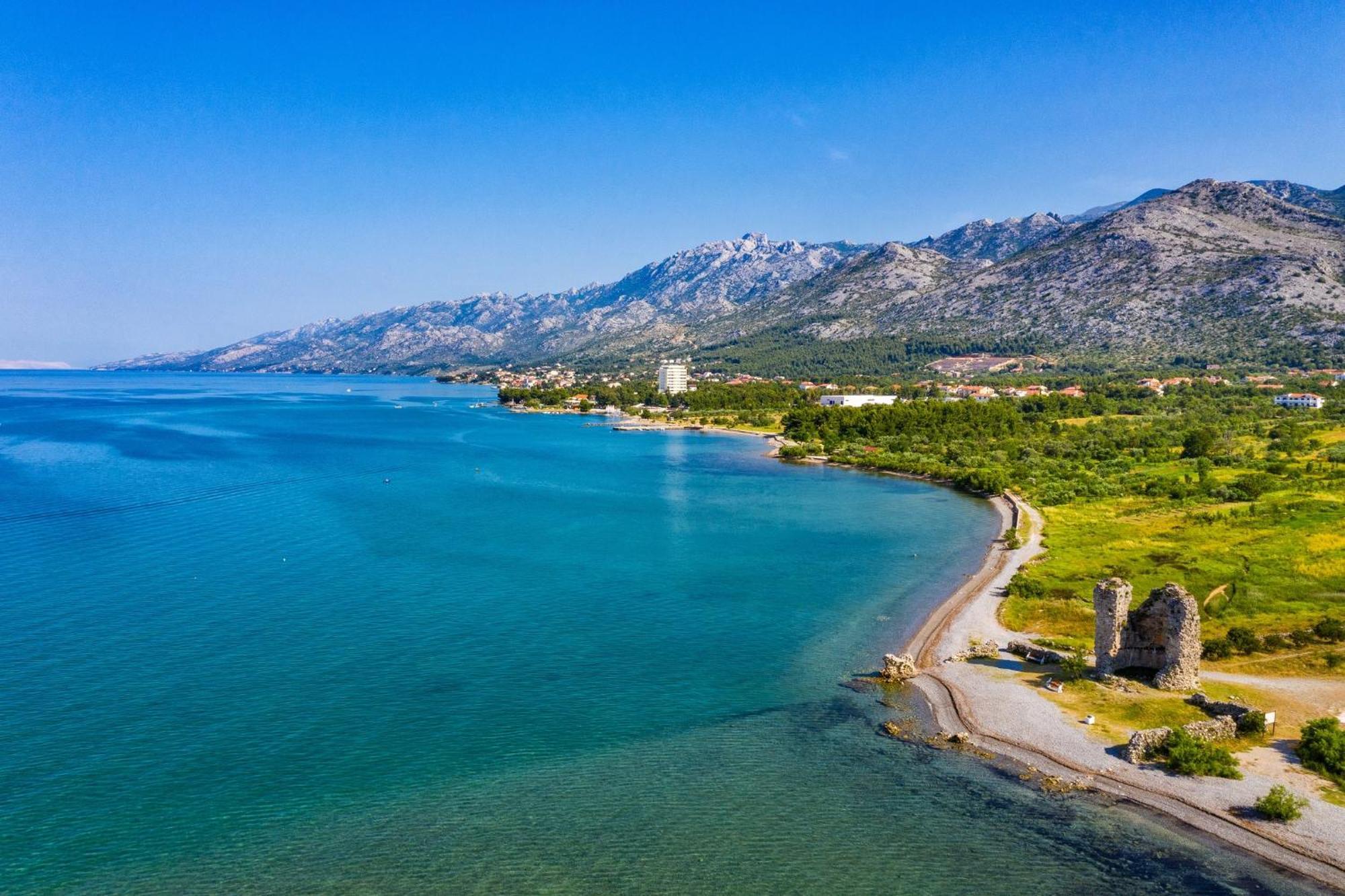Old Town Paklenica Apartment Starigrad Paklenica Bagian luar foto